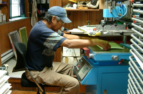 James Shorty working on the automatic